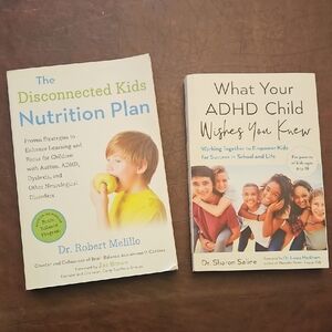 The Disconnected Kids Nutrition Plan & What Your ADHD Child Wishes You Knew Set